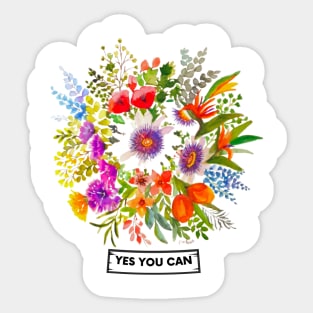 Yes you can Sticker